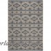 Union Rustic Mathes Gray/Navy Indoor/Outdoor Area Rug FV72901